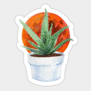 Aloe Moon Sticker